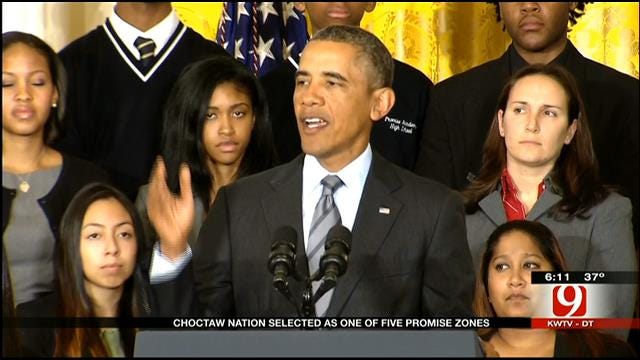 Choctaw Nation Selected As One Of President Obama's 'Promise Zones'
