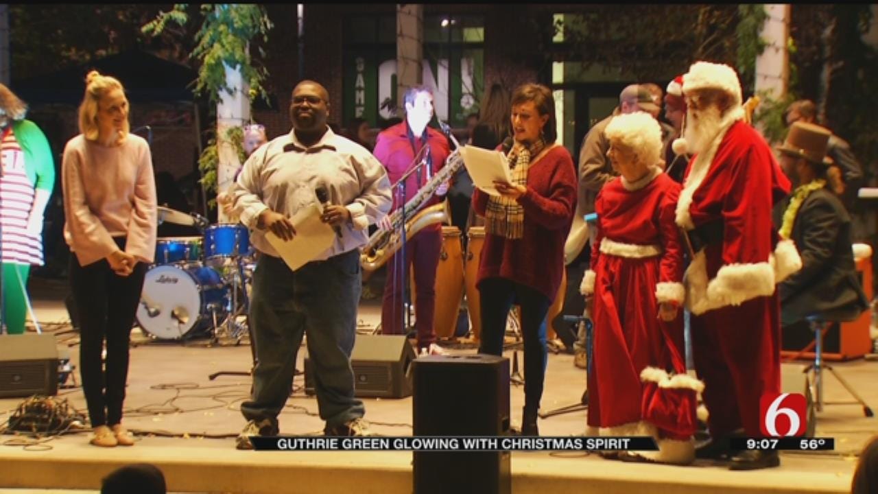 Guthrie Green Officially Lights Up For The Holiday Season