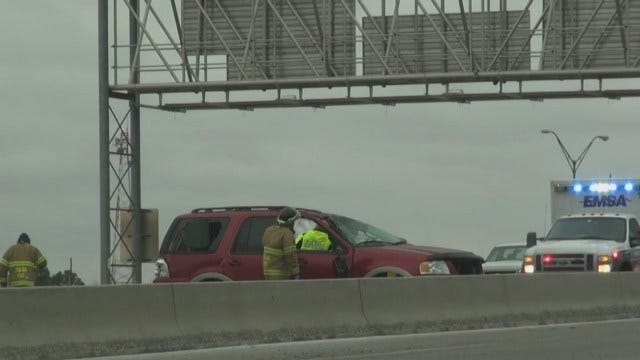 WEB EXTRA: Video Of Multiple Vehicle Crash On Highway 169