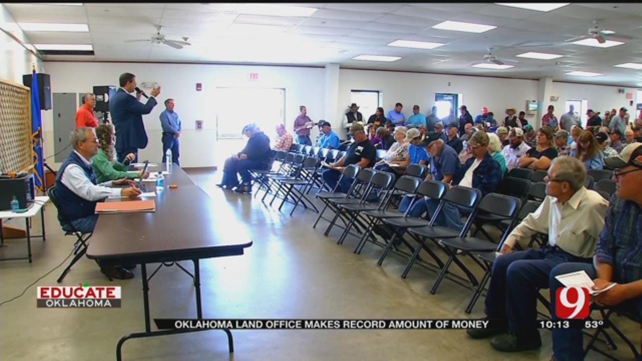 Educate Oklahoma: Oklahoma Land Office Makes Record Amount Of Money