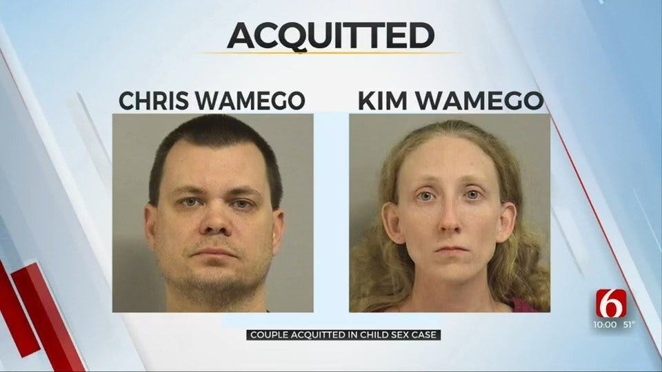 Broken Arrow Couple Acquitted In Child Sex Case Involving Teenage Boy