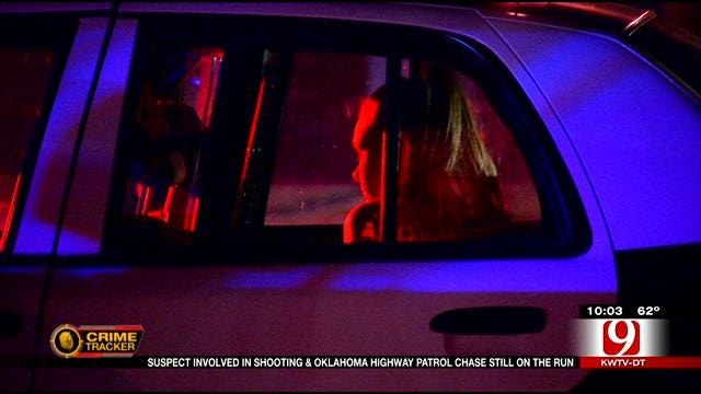 Suspect Involved In Shooting, OHP Chase Still On The Run