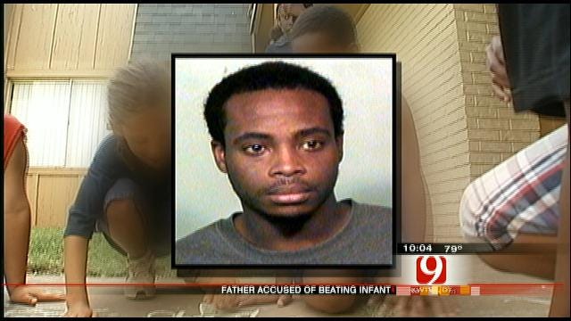 Del City Father Accused Of Hitting Infant 22 Times With Comb, Phone Charger