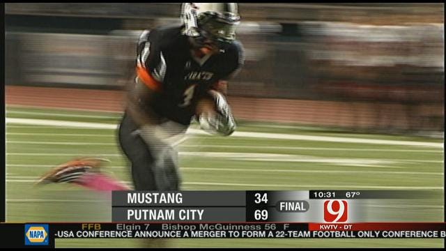 Putnam City Blows Out Mustang, 69-34