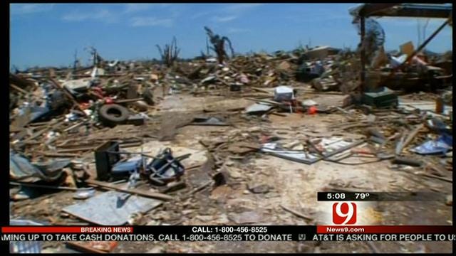 News 9 Visits Storm Ravaged Plaza Towers Elementary