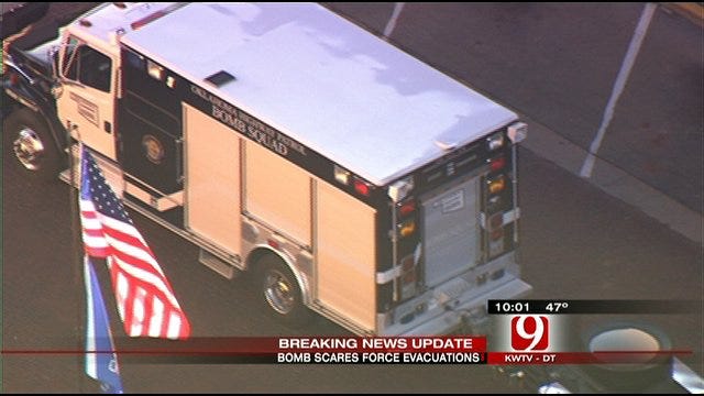 Bomb Scares Keep Metro Police Busy