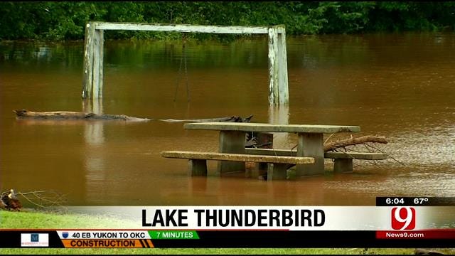 Several OKC Metro Area Lakes Shut Down Due To Historic Flooding