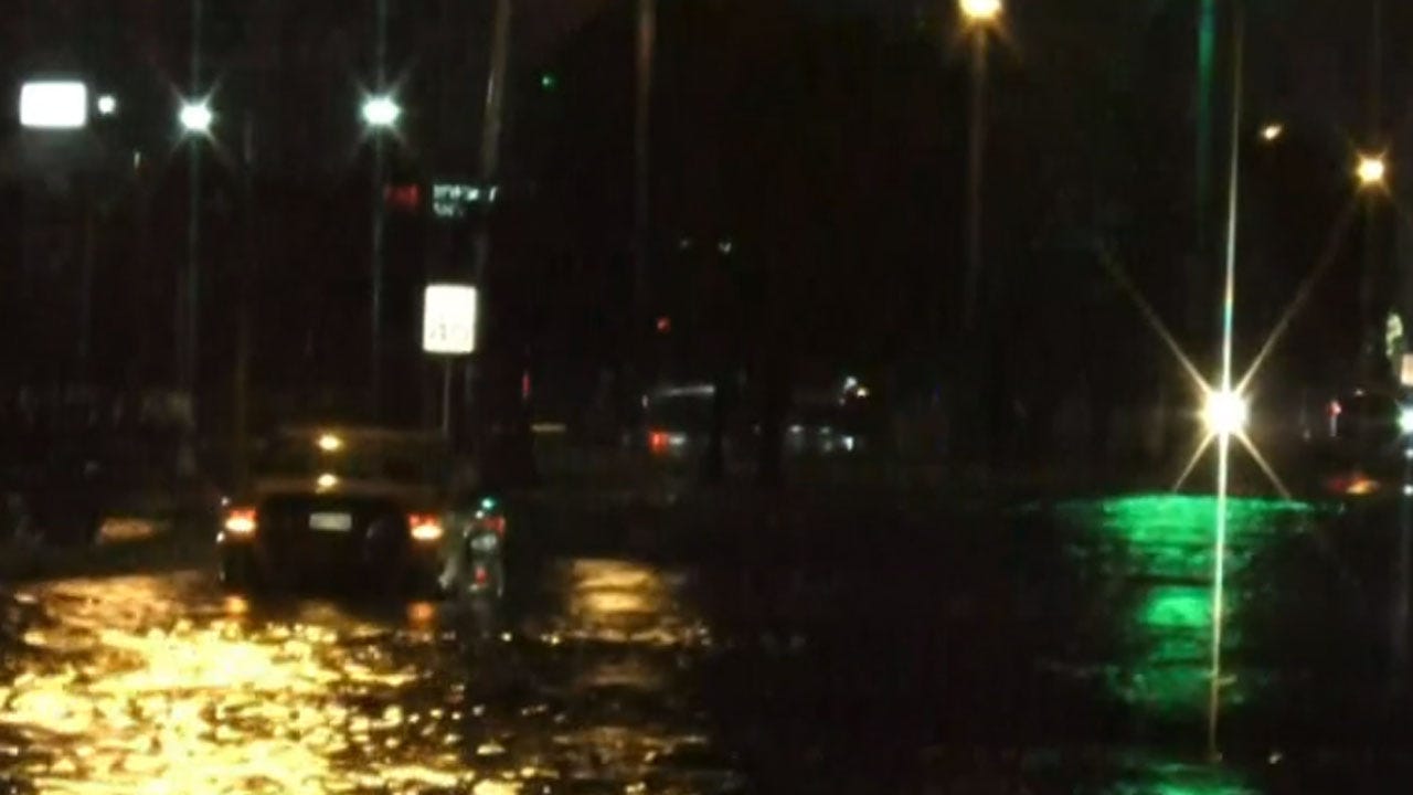 WATCH: Oklahoma City Police And Firefighters Respond To High Water Rescues