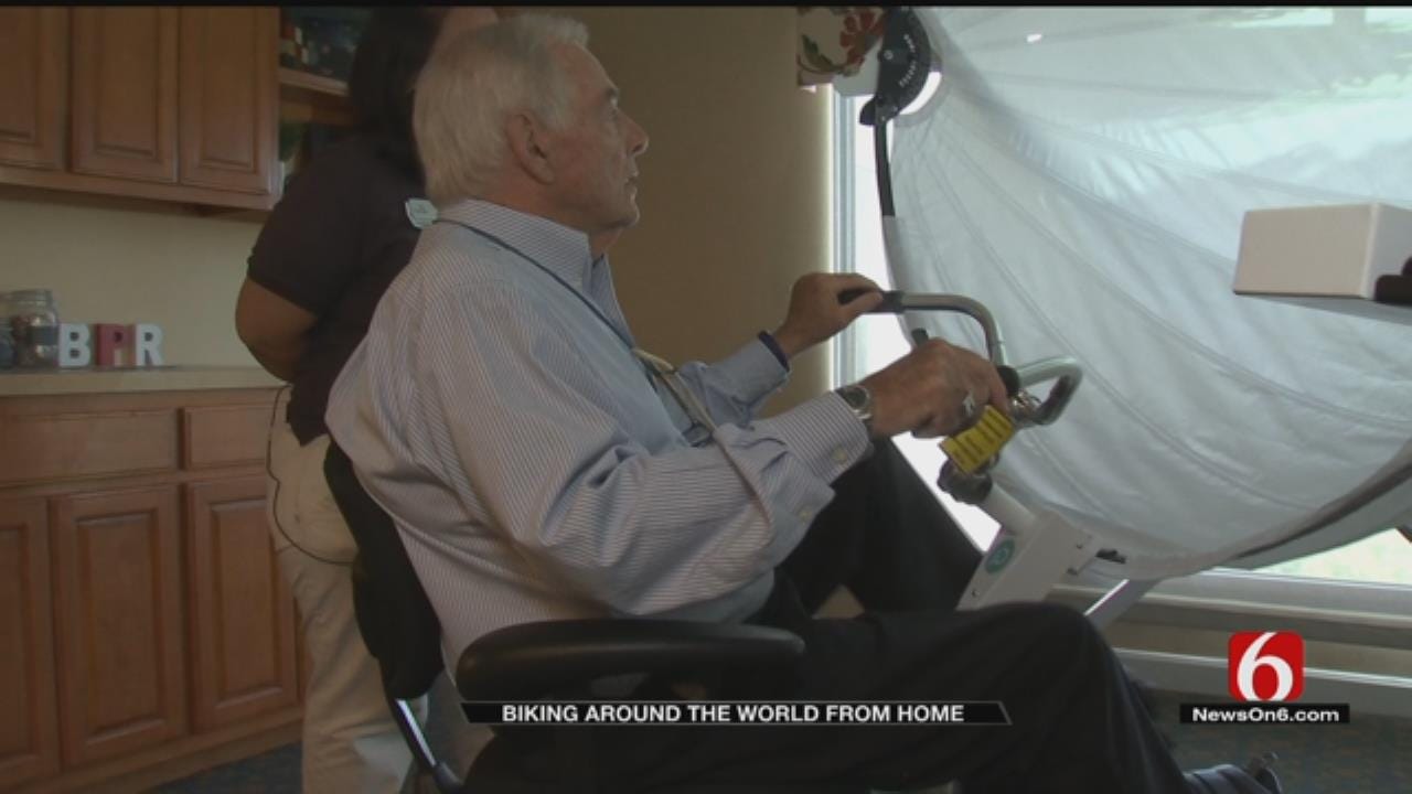 Technology Gives Tulsa Senior Living Residents Bike Tour Of Wherever They Want To Go