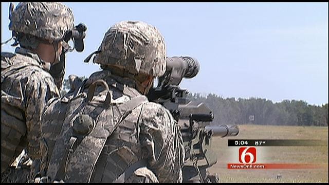 Military Ties Further Bond Oklahoma Soldiers Who Serve With Family