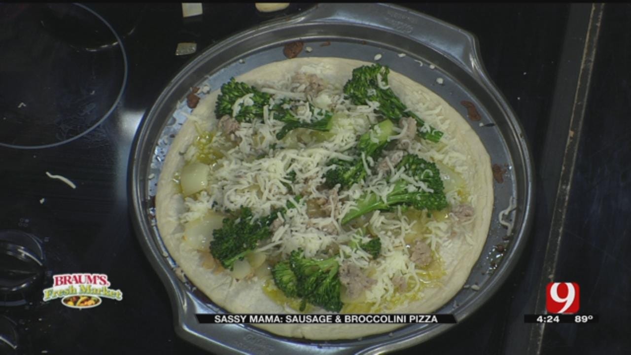 Sausage & Broccolini Pizza