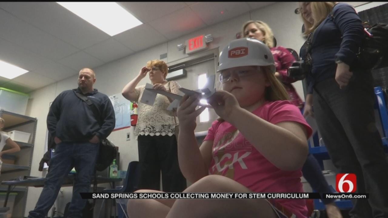 Sand Springs Raising Money For STEM Technology In Classrooms