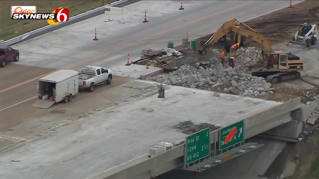 Tulsa's Highway 169 Bridge Project Causing Slowdowns