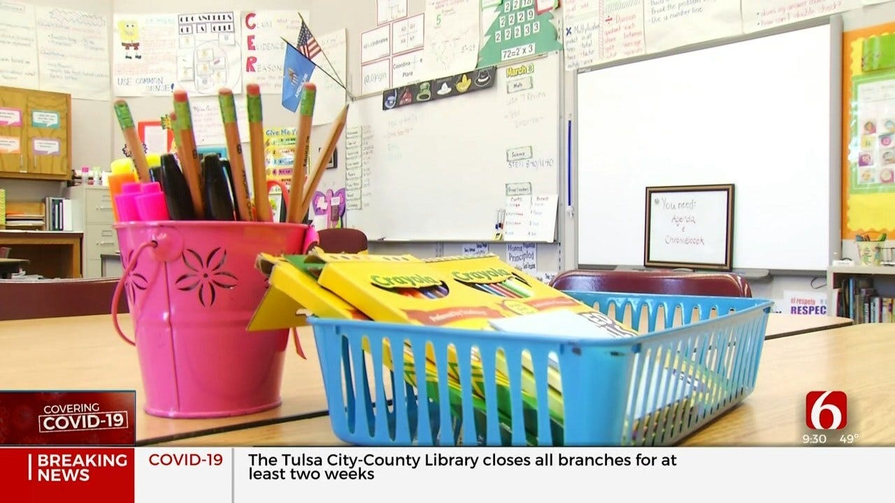 Tulsa Public Schools Close Temporarily Due To Coronavirus (COVID-19) Concerns