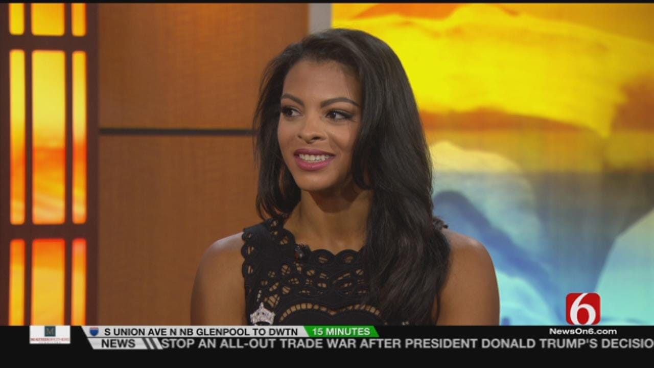 Reigning Miss Oklahoma Stops By 6 In The Morning Ahead Of State Pageant