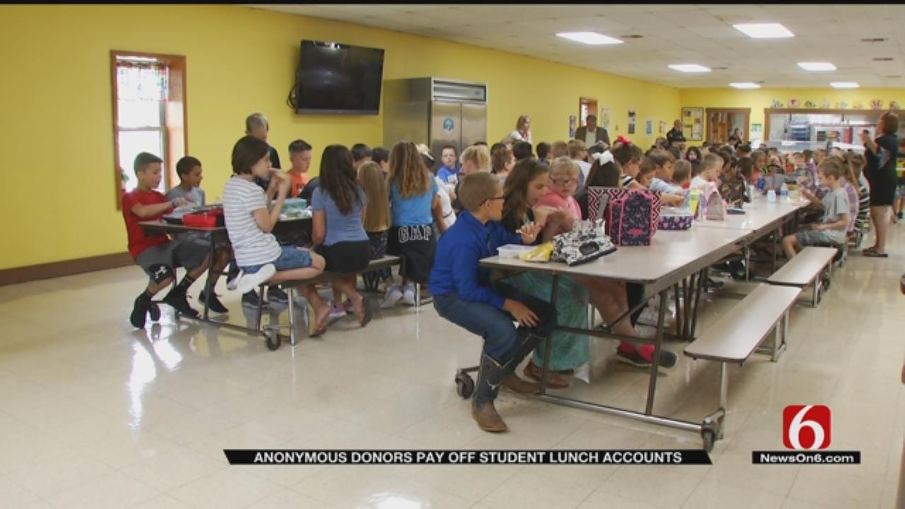 Anonymous Donors Pay Off School Lunch Accounts In Sand Springs