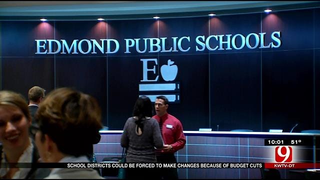 Budget Cuts May Force Changes In Edmond School District