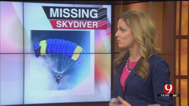 Authorities Search For Skydiver Near Cushing
