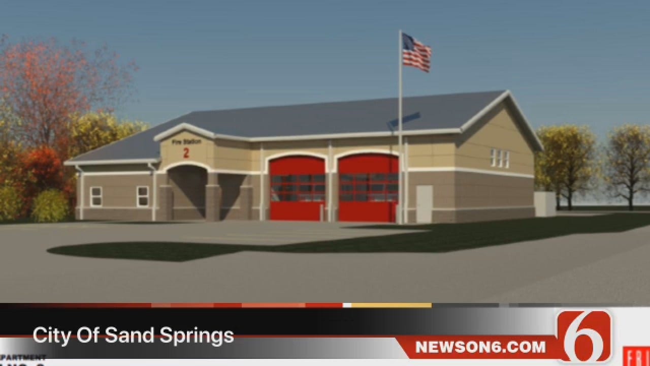 Dave Davis Says Sand Springs Is Getting A New Fire Station