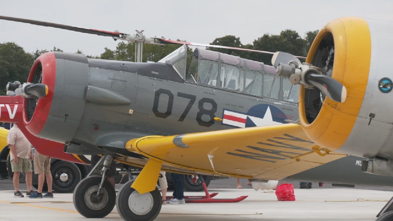 Tulsa Warbird Foundation Brings History To Life With Sand Springs Fly-In