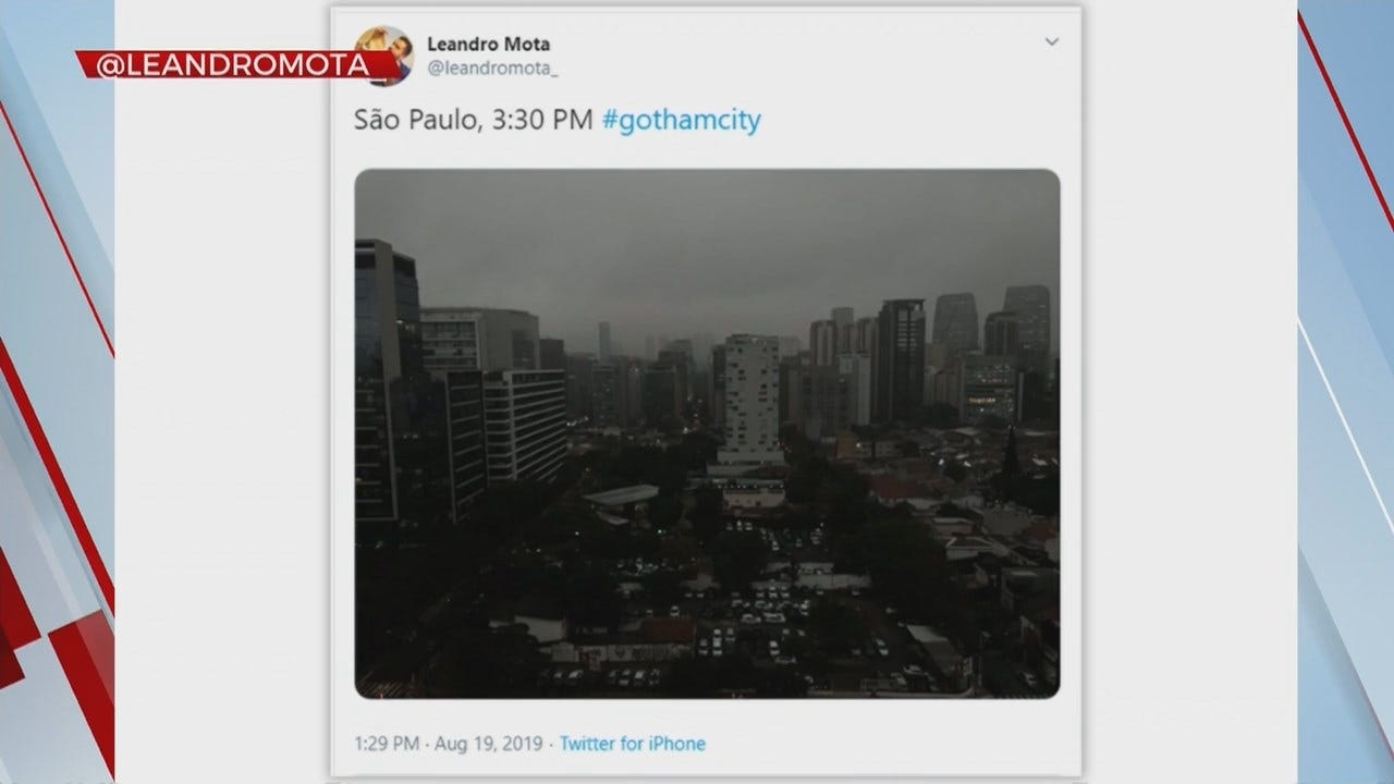 Something To Talk About: Amazon Forest Fire Causes Darkness In Sao Paulo