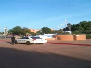 Video of Bubbles Escaping From The Bartlesville Community Center Fountain
