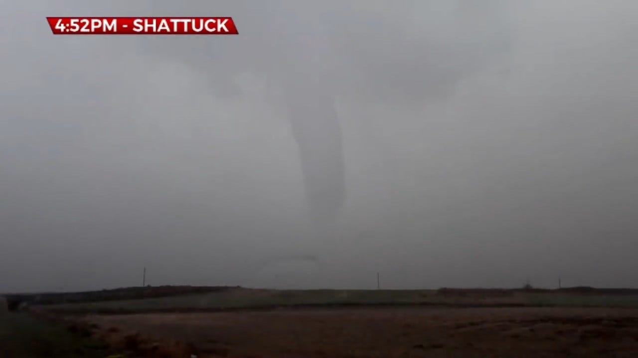 News 9 StormTrackers Spot Tornadoes In Texas, NW OK