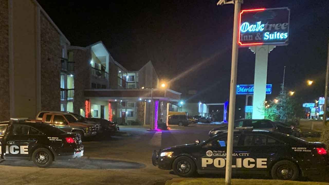 OKC Police: Woman Stabbed At Motel; Possible Suspect In Custody