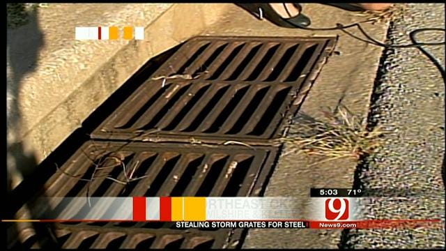 Thieves Swipe Storm Grates In MWC