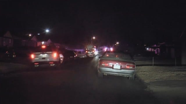 WEB EXTRA: Fatal Shooting Scene At Tulsa Home