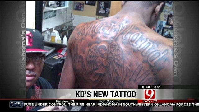 KD's New Tattoo