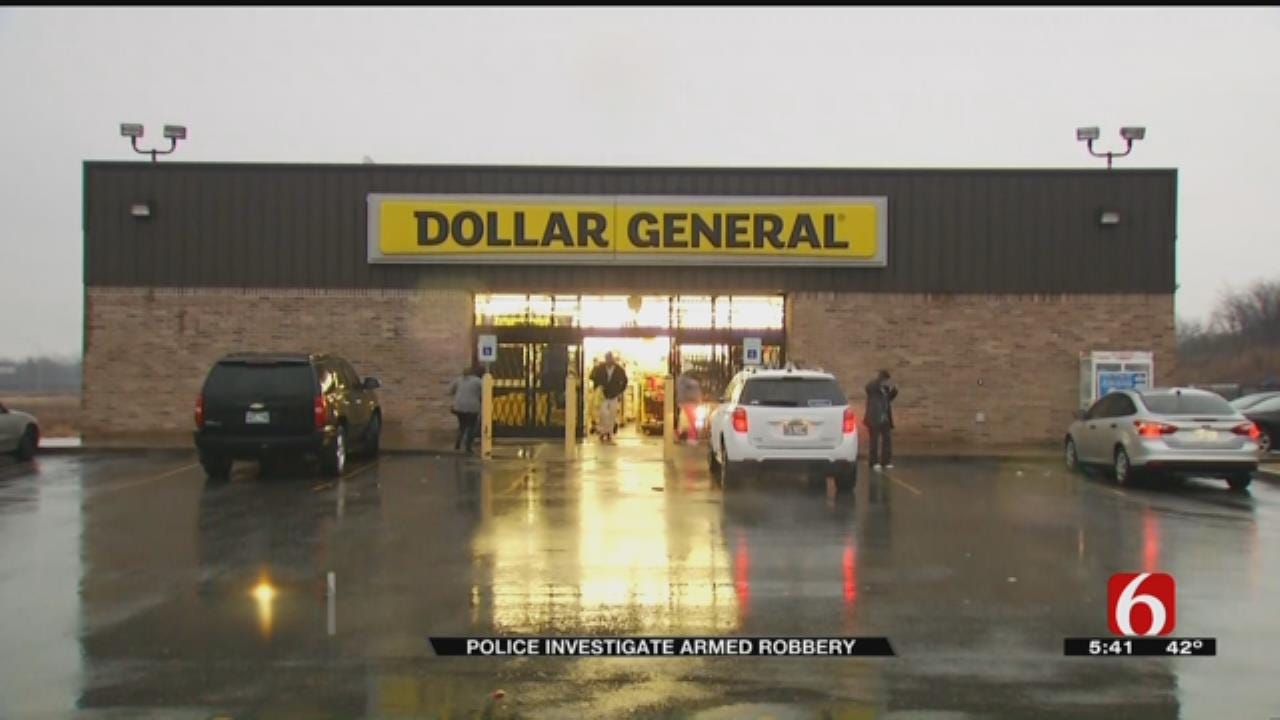 Tulsa Police Search For Dollar General Robbery Suspect