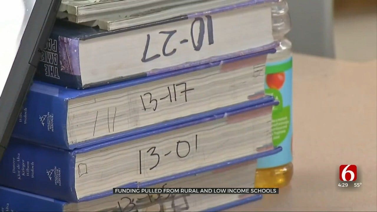 Okla. Department Of Education: More Than $1 Million Could Be Cut From Rural, Low-Income Program