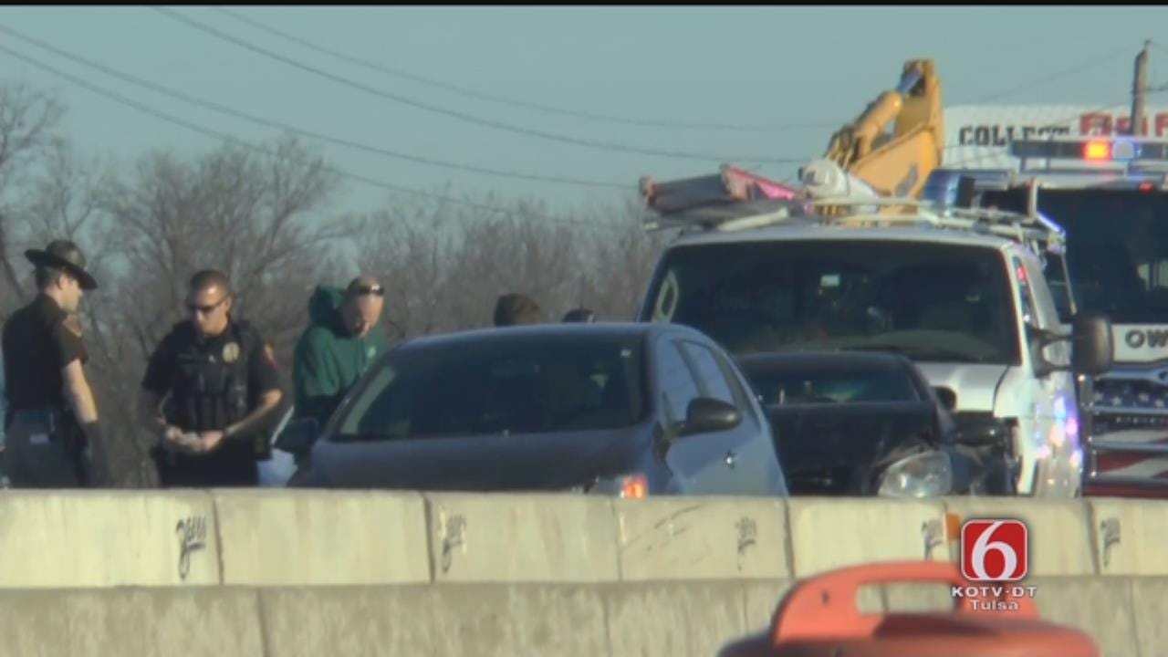 WEB EXTRA: Multi-Vehicle Crashes Slow Traffic On Highway 169