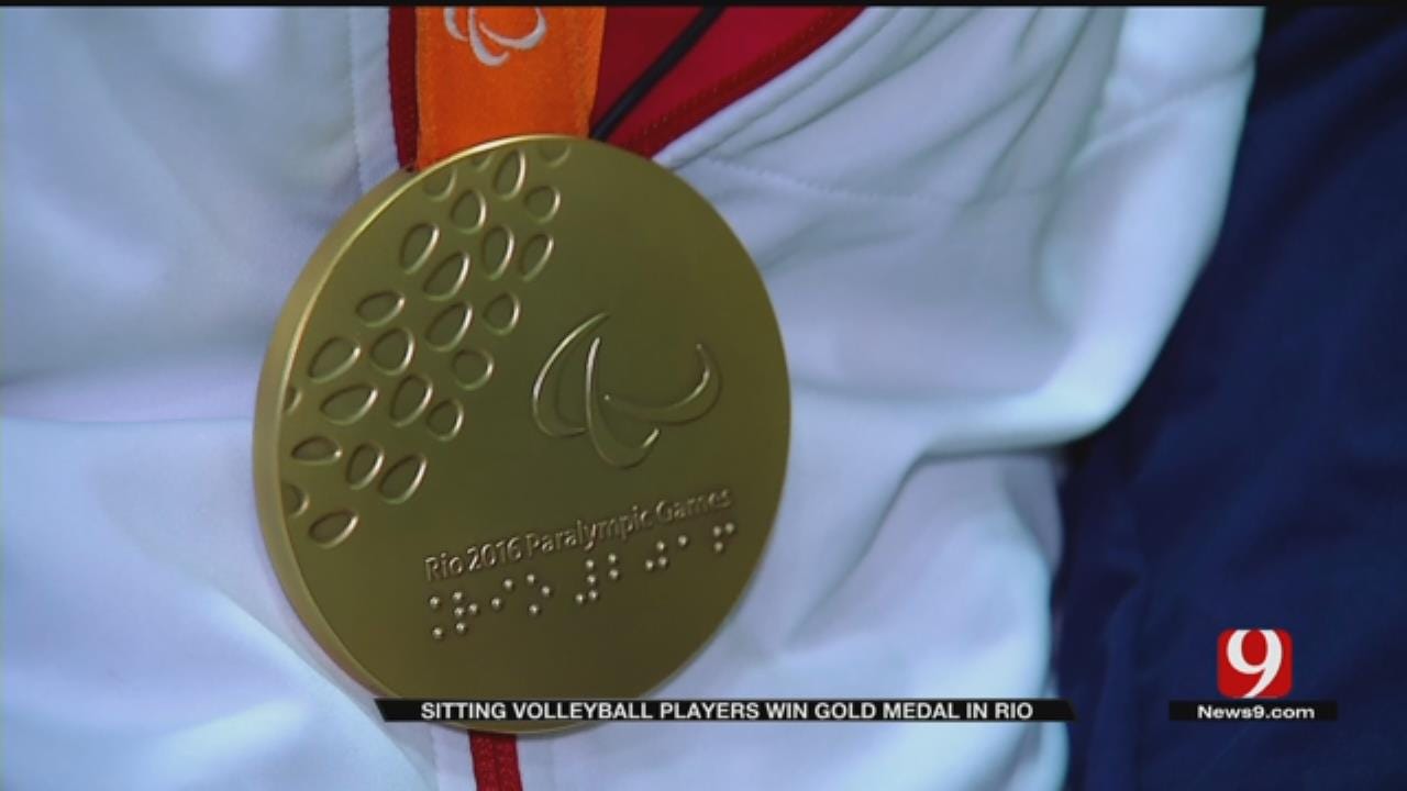 Sitting Volleyball Players Win Gold Medal In Rio