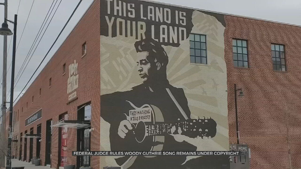 Judge Rules Woody Guthrie's 'This Land' Does Not Belong To The Public