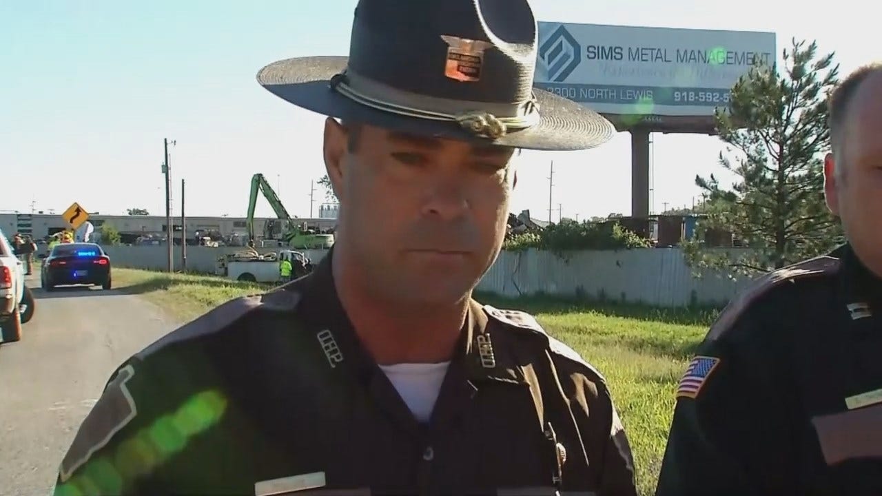 WEB EXTRA: OHP Trooper Dwight Durant Talks About Chase, Crash
