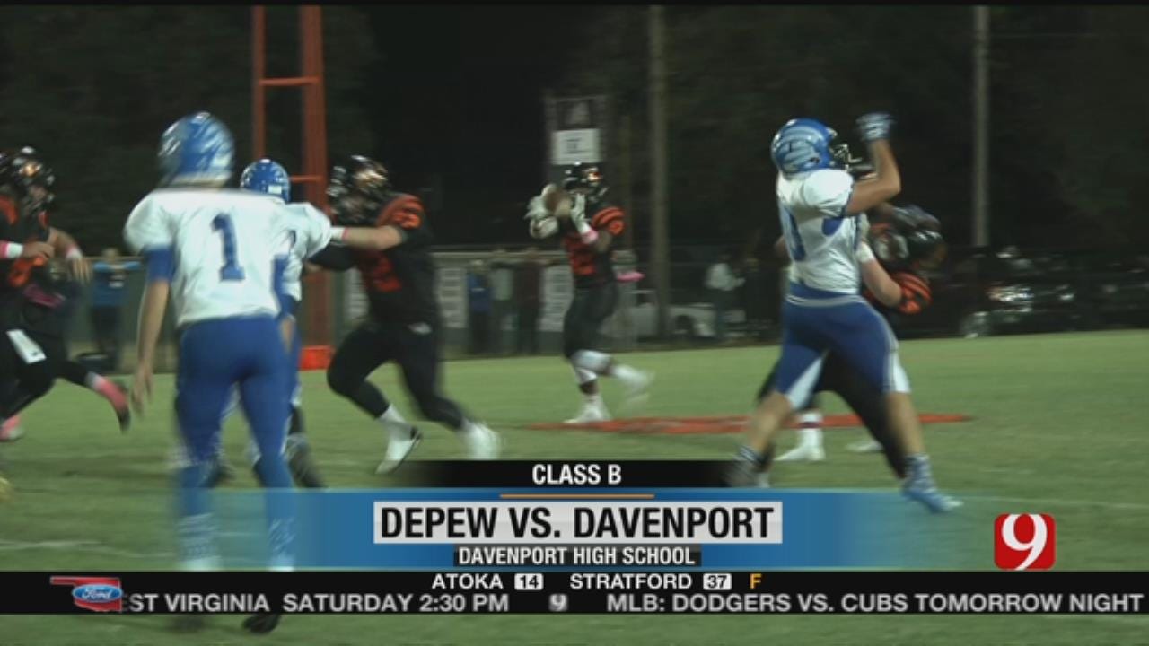 Davenport Pulls Away From Depew