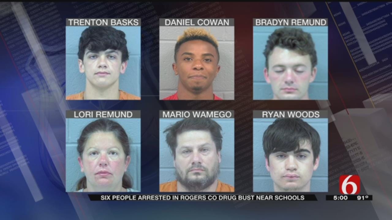Multiple Arrests Made At 'Party House' In Rogers County