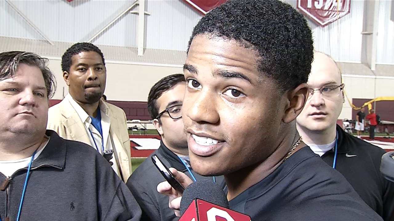 OU: Sterling Shepard Talks Pro Day Experience