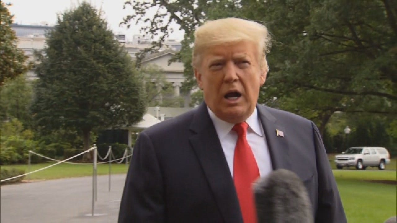 President Trump Comments On Aftermath Of Kavanaugh Confirmation