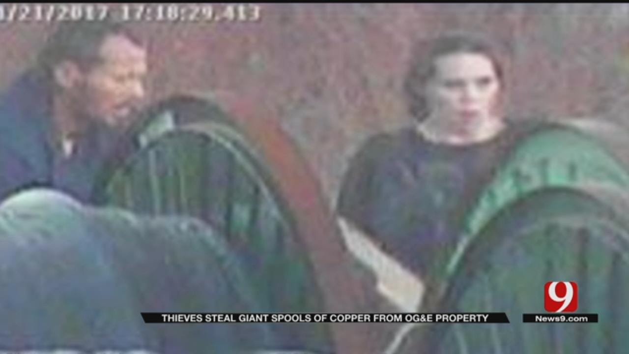 Pair Steals Thousands Of Dollars In Copper From OG&E