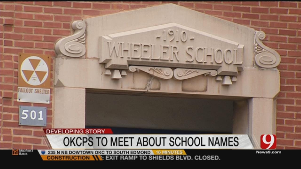 OKCPS Leaders To Meet To Discuss School Names