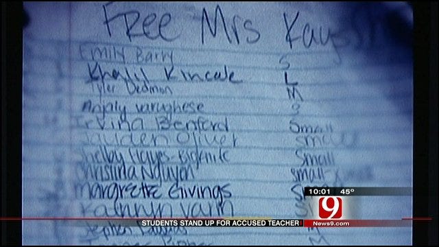 Putnam City Students Stand Up For Teacher Accused of Rape