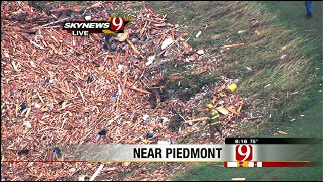 Houses Reduced To Piles Of Lumber In Piedmont