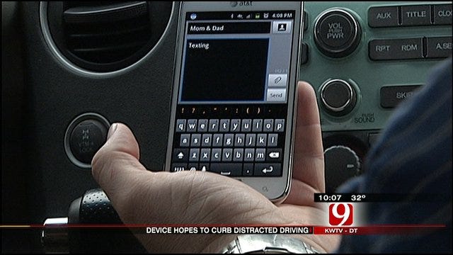 New Smart Phone Device Helps Prevent Distracted Driving
