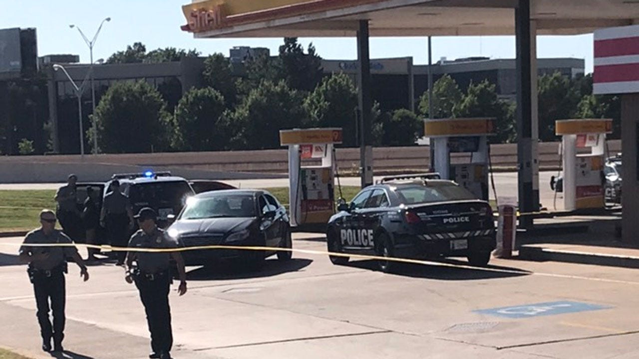 Police Searching For Suspect After Shooting Ends At NW OKC Gas Station