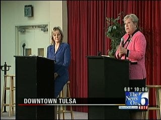 Jari Askins, Mary Fallin Talk Hot Topics At Tulsa Rotary Club