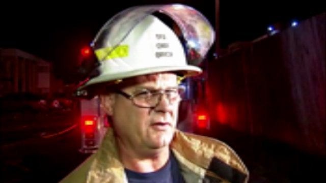 WEB EXTRA: Tulsa Fire District Chief Ronnie Cole Talks About Woman's Rescue