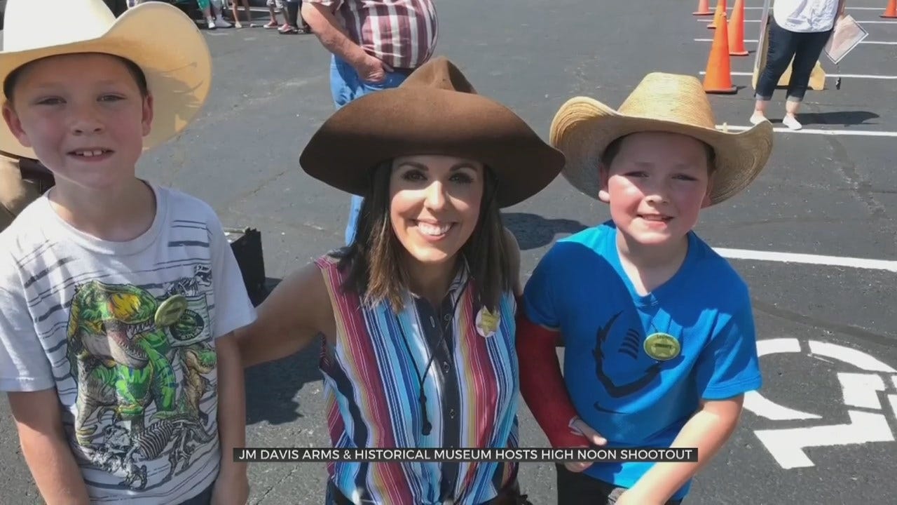 WATCH: News On 6's Tess Maune Takes Part In High Noon Shootout